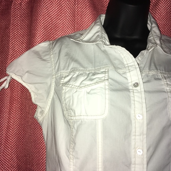 Tommy Hilfiger Button-Down Blouse - Picture 4 of 7